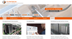 Desktop Screenshot of deur-intercom.nl